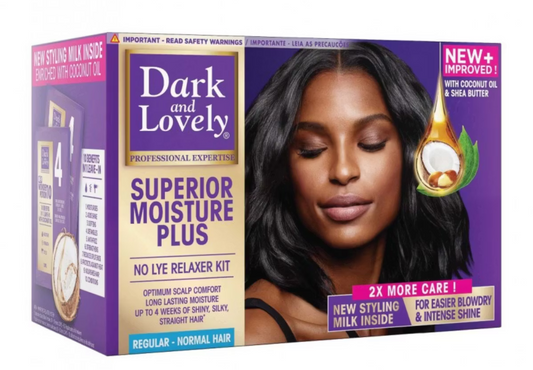 Dark and Lovely No-Lye Relaxer Kit – Regular/Normal Hair