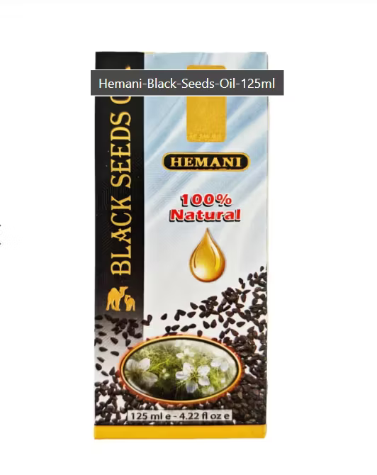 Hemani Black Seed Oil – 100% Natural Nigella Sativa Oil 60 ml